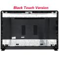 New For Dell Inspiron 15 5555 5558 5559 CMJK5 LCD Back Cover​/Front Bezel/Palmrest/Bottom Case/Hinges With/Non Touch Black. 