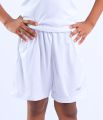 TRE Sportswear -Kids (Unisex) White Color Sport Short. 