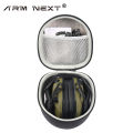 ARM NEXT Shockproof Hard Carrying Case Travel Bag For Walkers Howard Leight Impact Sport Sound Amplification OD Electric Earmuff. 