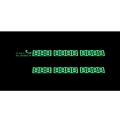 Car Styling Telephone Number Card Sticker Night Luminous Temporary Car Parking Card Plate. 