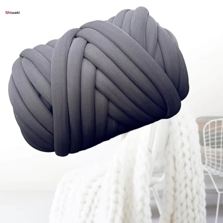 Chunky%20Yarn,%20Tube%20Giant%20Yarn,%20Soft%20Crocheting%20Hand%20Knit%20Jumbo%20Tubular%20Yarn,%20Bulky%20Chunky%20Yarn%20for%20Macrame,%20Carpets,%20Crochet,%20Pillow,%20Cushion%20-%20Image%204