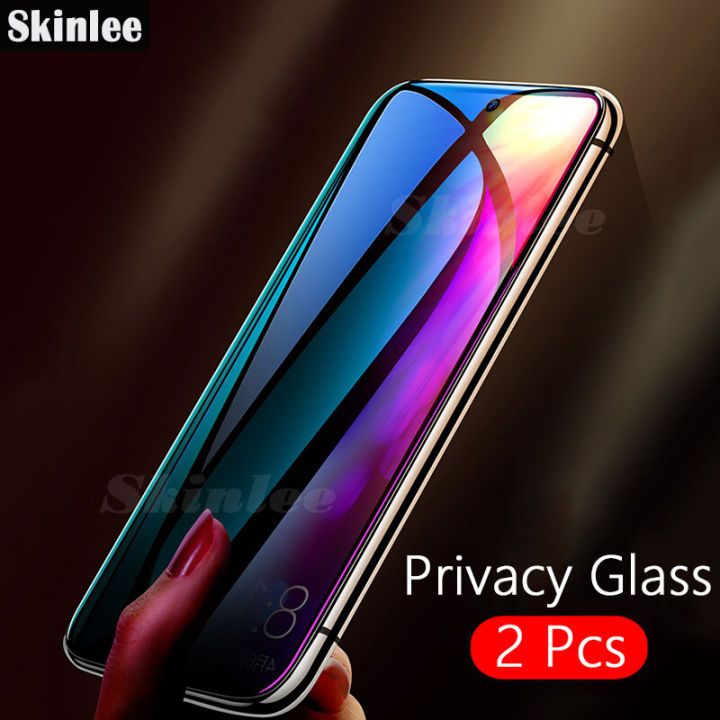 2pieces Privacy Glass for Huawei Nova Y90 Screen Protector Tempered Glass for Huawei Nova Y90 Full Screen Cover Privacy Film Phone Case