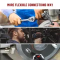 25Pcs Screw Extractor Set Hex Multi-Spline Easy Out Bolt Extractor Set, Heavy Duty Metric EZ Out Rounded Screw Remover. 