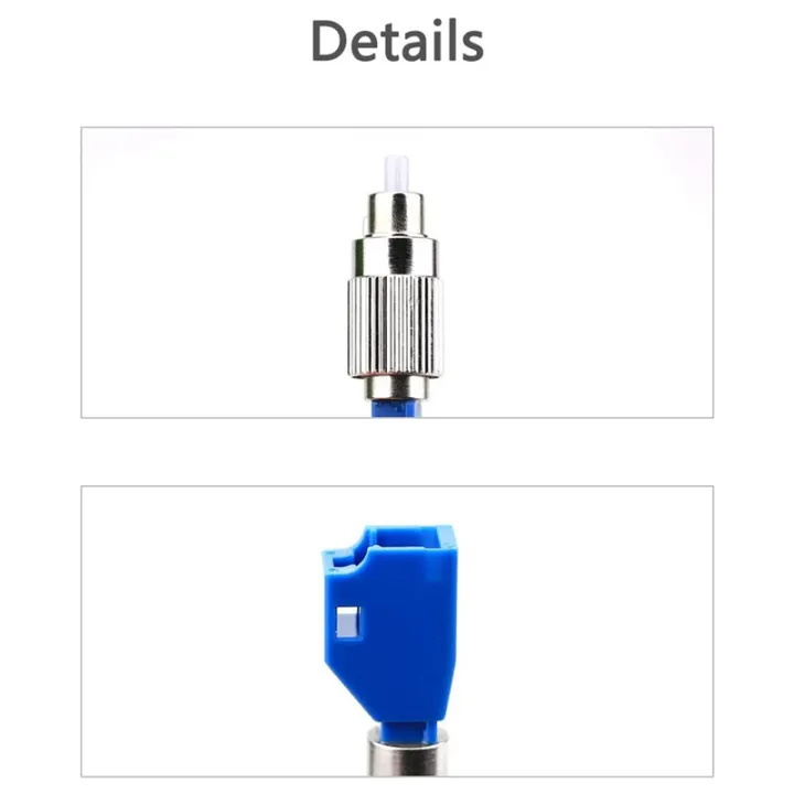 6Pcs%20Visual%20Fault%20Locator%20Adapter,%20Hybrid%20Fiber%20Optic%20Connector%20Adapter,Single%20Mode%209/125Um%20FC%20Male%20to%20LC%20Female%20Adapter%20-%20Image%204