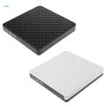 External CD DVD Drive USB 3.0 RW Writer Burner Reader for Laptop White. 