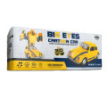 Bumblebee Transformer Robot Car Classic Robot Car with Cool Light and Sound for Kids. 