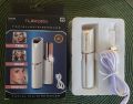 18k Gold Plated Rechargeable Facial Trimmer Frt Finishing Touch Flawlbss or Flawless Hair Remover Machine. 