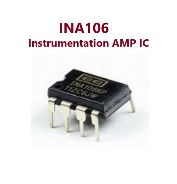 Ina106 INA106 Precision Gain10 Differential Amplifier IC | Daraz.lk