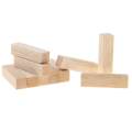4x10 Pieces Square Balsa Wood Stick Block Unfinished Woodcraft Dowel Rod 50mm. 