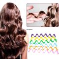 Tools Beauty Spiral Curling Iron Magic Pieces 12 Curling Iron No Heat Wave No Heat Female Soft Evening Perm Curling Hair Styling. 