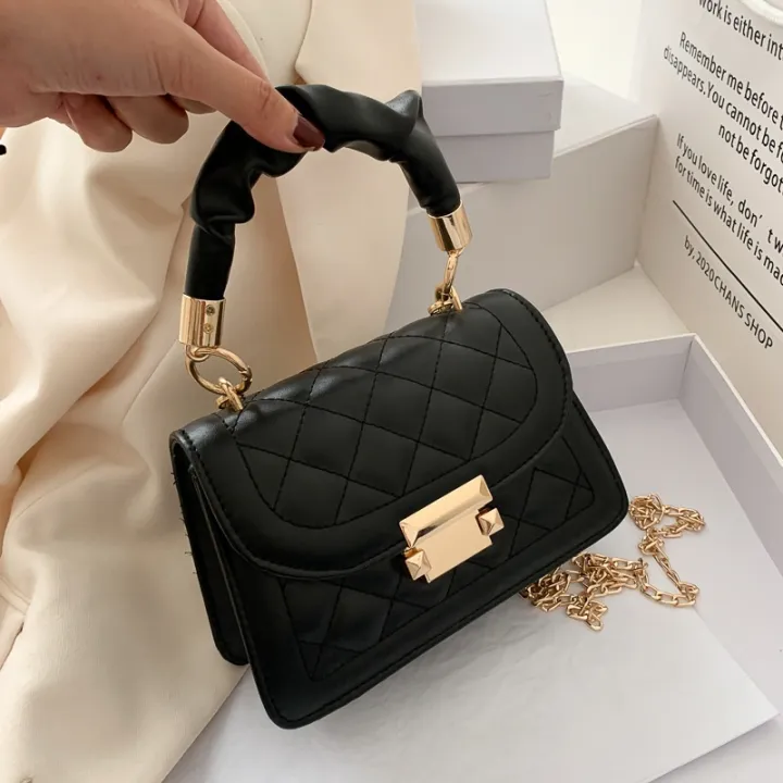 %E3%80%90FOOT%20SOFA%E3%80%91Women's%20Bag%20Popular%20Ins%20Women's%20Bag%202023%20Classic%20Korean%20Fashion%20Hand%20Bag%20Small%20Square%20Chain%20Crossbody%20Bag%20-%20Image%204