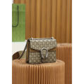 Luxury Brand Women's Handbag Pair GGSuper Mini Ultra Mini Dionysian Bag Fashion Trendy Crossbody Chain Small Square Bag. 