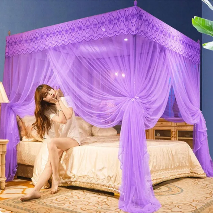 Romantic%20Mesh%20Home%20Decoration%20Princess%20Style%20Lace%20Fabric%20Bed%20Tent%20Mosquito%20Net%20Bedding%20Article%20Bed%20Canopy%20-%20Image%205