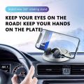 Dashboard Phone Holder for Car Anti-Slip Rubber Stable Phone Mount 360-Degree Rotation Navigation Holder Stand. 