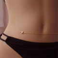 Trendy Sexy Star Simple Belly Chain Fashion Bikini Waist Link Necklaces Summer Body Jewelry for Women Accessories. 