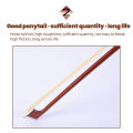 JDXHLAU Professional 4/4 Brazilwood Violin Bow Playing Violin Bow Musical Instruments Portable Learn Practice Bow. 