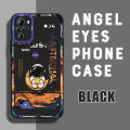 FHKL for Redmi Note 10 / Note 10S Angel Eye Soft Back Cover Star Moon Astronaut Personality Creative Lens Full Protection Silicone Phone Case. 