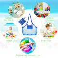 Children Sand Away Protable Mesh Bag Kids Toys Storage Bags Swimming Large Beach Bag for Towels Women Cosmetic Makeup Bag сумка. 