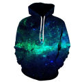 Hoodie Men and Women Stars 3D Printed Space Galaxy Sweatshirt Autumn and Winter Men and Women Pullover Large Size Hoodie. 