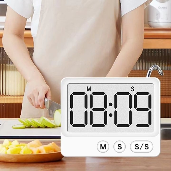 Digital Display Large Screen Digital Timer LCD Display Magnetic Suction ...