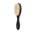 Striped Double-sided Comb Brush Bristle Hair Beard Styling Tools For Men Pro Shave Beard Brush Barber Carving Cleaning Brush. 