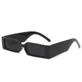【Top mobile  Store】[BestGO]Rectangle Sunglasses Man Designer Black Shades Sun Small Frame PersonAlibabaty Oculos De Sol.. 