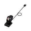 For Xiaomi Mi Watch Lite / Redmi Watch USB Vertical Magnetic Charger Holder with Data Function, Length: 1m(Black). 