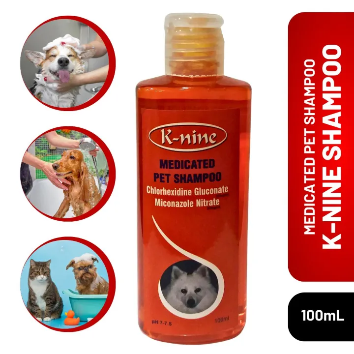 K-nine%20Medicated%20Pet%20Shampoo%20100mL%20-%20Image%202