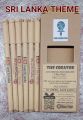 The Creator- Sri lanka Theme - Creator Eco Friendly Plantable pens- 6 pen pack. 
