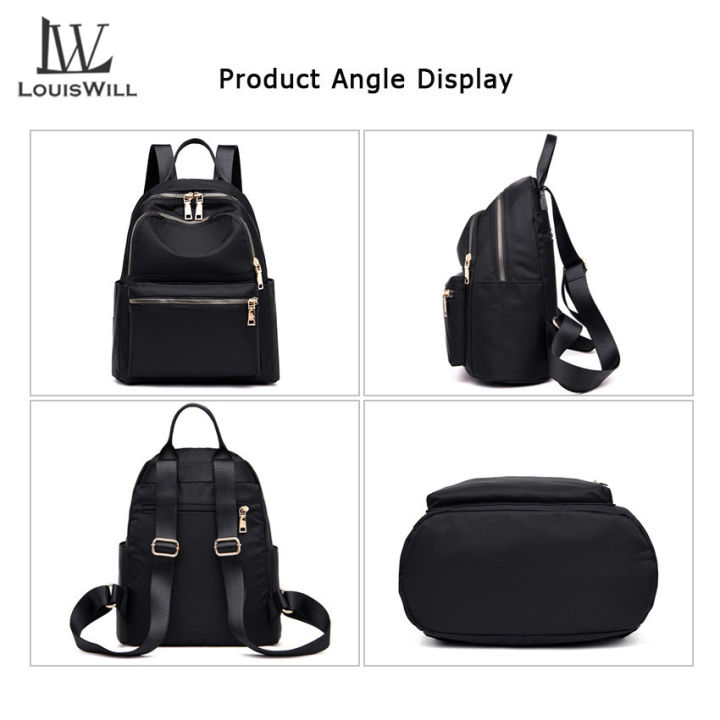 LouisWill%20Women%20Backpacks%20Shoulder%20Bags%20Korean%20Style%20Travel%20Bags%20Waterproof%20Oxford%20-%20Image%207