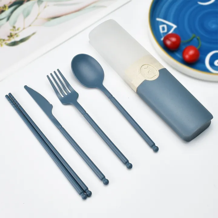 %E3%80%90HOT%E3%80%91%20Portable%20Reusable%20Spoon%20Fork%20Travel%20Picnic%20Chopsticks%20Wheat%20Straw%20Tableware%20Cutlery%20Set%20With%20Carrying%20Box%20For%20Student%20Office%20-%20Image%204