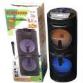 BT Speaker Bluetooth ZQS-6208 Super Bass/Karaoke. 