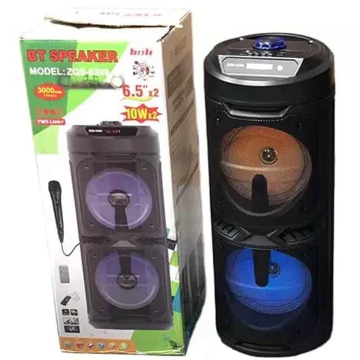 BT%20Speaker%20Bluetooth%20ZQS-6208%20Super%20Bass/Karaoke%20-%20Image%203