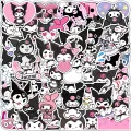 20/40pcs Kuromi Hello Kitty Cartoon Animated Stickers for Laptop Scrapbook Journal Kids Girls Boys Stickers. 