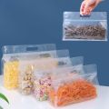 1PC PET Fresh Bag Silicone Food Storage Containers Leakproof Reusable Stand Up Ziplock Bags Kitchen Food Organizer. 