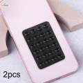 2x Silicone Suction Phone Case Adhesive Mount Handsfree Easy to Use Home Phone Holders for Bedroom. 