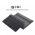 (New) DY-M10P For Lenovo Smart Tab M10 HPD Plus TB-X606F 10.3 inch 2 in 1 Removable Magnetic ABS Bluetooth Keyboard + Protective Leather Tablet Case with Stand & Sleep / Wake-up & Pen Holder(Black). 