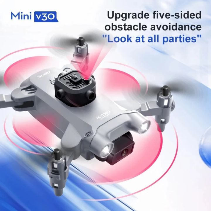 XIAOMI%20V30%20Mini%20Drone%204DRC%20with%20Camera%20HD%204K%201080P%20FPV%20RC%20Drones%20Profesional%20Five-sided%20Obstacle%20Avoidance%20Helicopter%20Drone%20Toy%20-%20Image%205