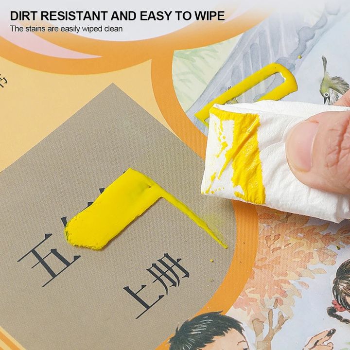 10pcs/set%20Notebook%20Cover%20Waterproof%20Slipcases%20Student%20Reusable%20Book%20Cover%20Transparent%20Book%20Protection%20Cover%20A5%20A4%2025K%20sizes%20-%20Image%203
