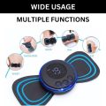 New Portable Mini Electric Neck Massager Spine Massage Patch Pain Relief Vibration Muscle Relaxation Shoulder Back Massager SPI. 