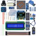 UNO R3 Kit Module Sensor With 0.96" OLED 1602 LCD Display,Relay,Servo Motor,DHT11 For Arduino Starter Projects. 