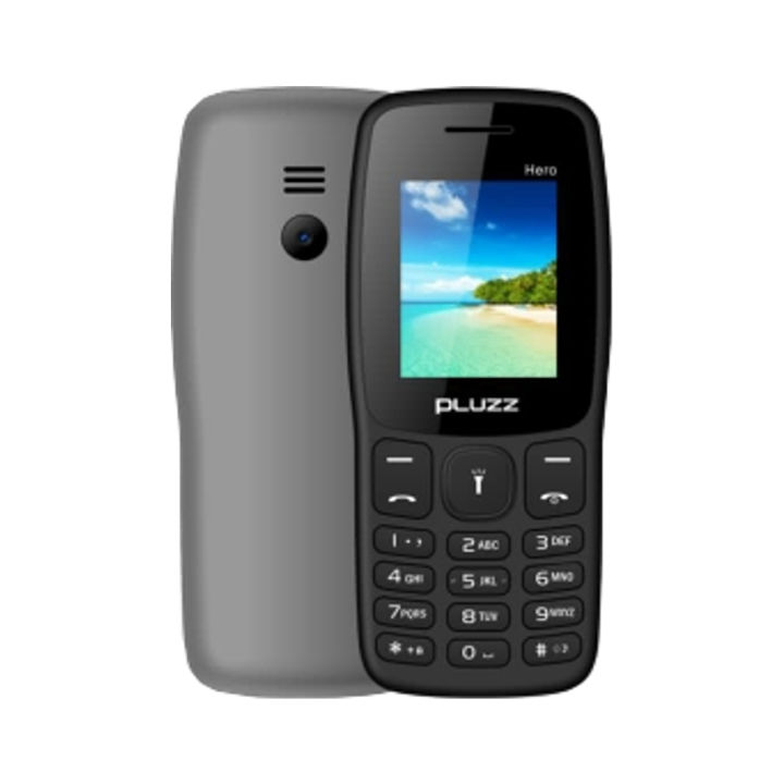 PLUZZ HERO  MOBILE PHONE - DUAL SIM, 1000MAH BATTERY