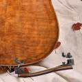 Maple Wood Violin Shoulder Rest, Violin Parts, Height Adjustable Feet. 