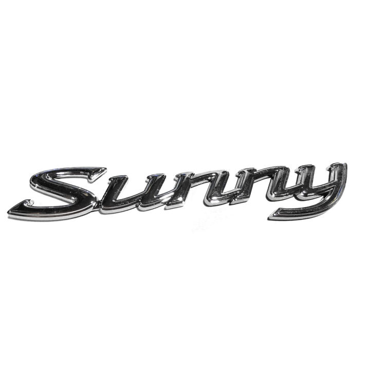 Sunny Letters  Logo For Nissan Sunny Cars