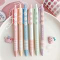 Cute Kawaii Animals Press Pen Six Little Friends 0.5mm Black Ink Gel Pens School Office Supply Student Student Stationery. 