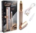 Flawless Women's Portable Safe Rechargeable Painless Eyebrow Trimmer Facial Hair Remover. 