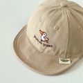 Cute Duck Baby Baseball Cap Solid Color Cartoon Embroidered Peaked Hat for Toddler Boy Girl Summer Soft-brim Kids Casual Sun Hat. 