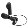 Durable Waterproof Electric Bicycle Right Handle WP Connector 36V 48V 72V Electric Bicycle Speed Control Handlebar Electric Bicycle Accessories for E-Bike Electric Scooter Electric Bike Modified Part. 