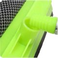 New Adjustable Glass Cleaning Tool Long Handle Double-sided Cleaning Brush Metal Squeegee Wiper Household. 
