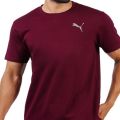 Puma Maroon Color Crew Neck Premium T Shirt for Men and Women. 